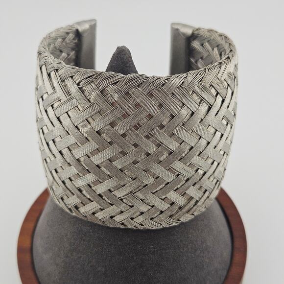 Sarah Cavender Metalworks Handcrafted Cuff Bracelet - Picture 2 of 7
